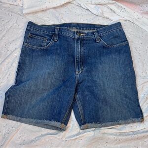 Vintage Carhartt Cutoff Denim Shorts – W36 (approx.)